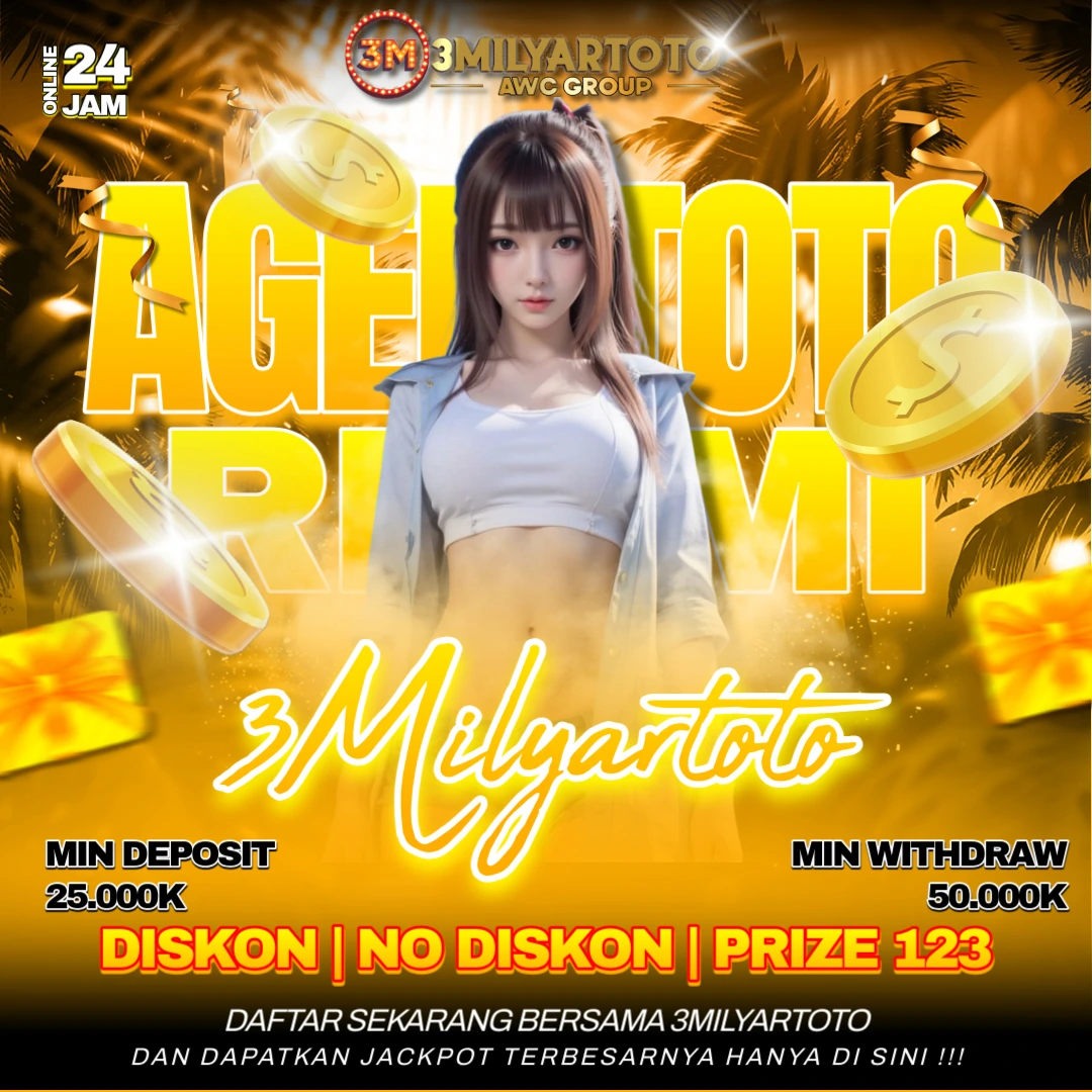 3MILYARTOTO | Daftar Agen Toto Resmi Populer Terbonafit Modal Receh