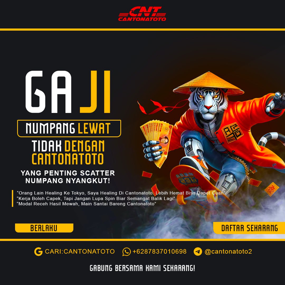CANTONATOTO - Link Resmi Situs Togel & Slot Toto Online dengan Peluang Menang Maksimal